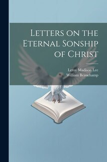 Couverture_Letters on the Eternal Sonship of Christ