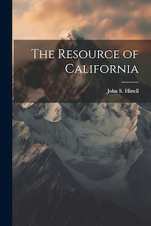 Couverture_The Resource of California
