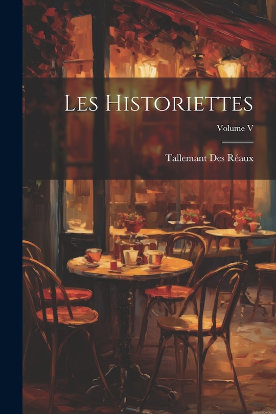 Front cover_Les Historiettes; Volume V