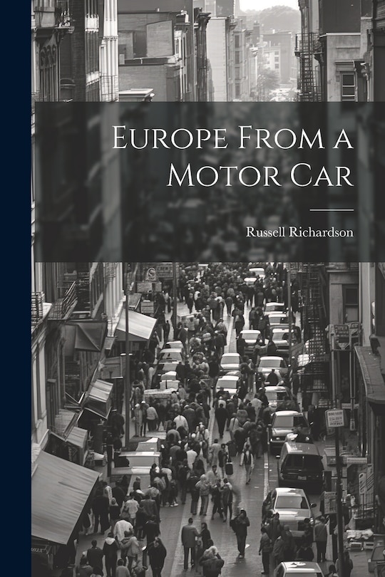 Couverture_Europe From a Motor Car
