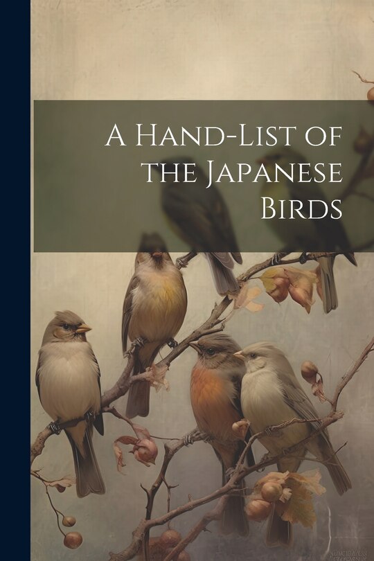 Front cover_A Hand-list of the Japanese Birds