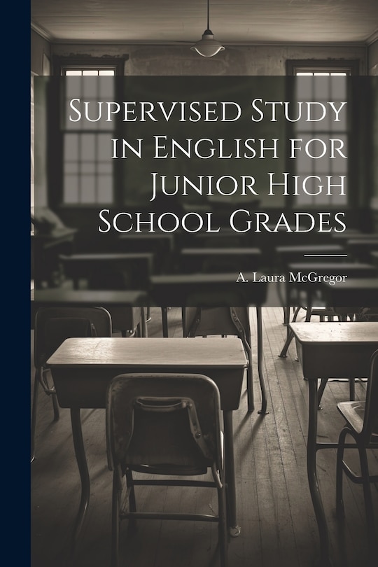 Front cover_Supervised Study in English for Junior High School Grades