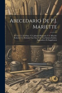 Front cover_Abecedario De P.J. Mariette