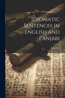 Front cover_Idiomatic Sentences in English and Panjabi