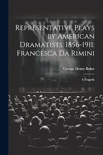 Front cover_Representative Plays by American Dramatists
