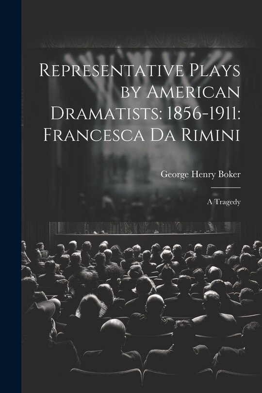 Front cover_Representative Plays by American Dramatists