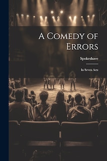 Couverture_A Comedy of Errors