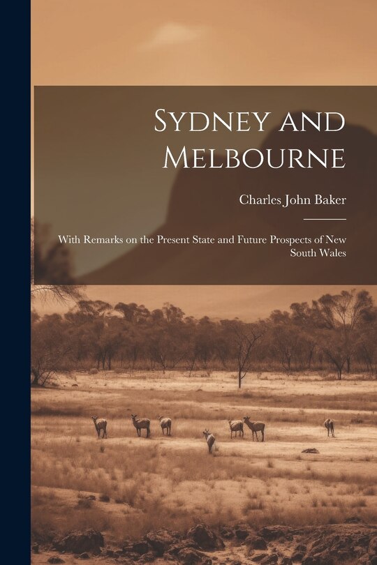 Couverture_Sydney and Melbourne