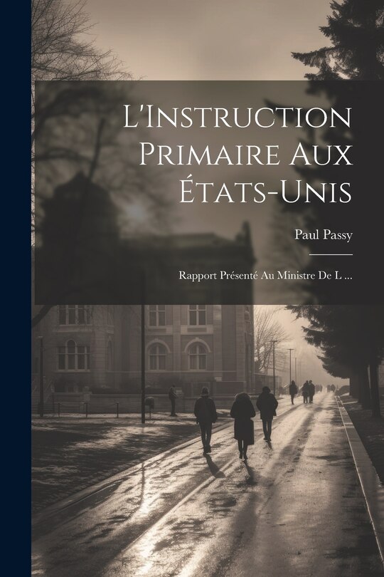 Couverture_L'Instruction Primaire aux États-Unis
