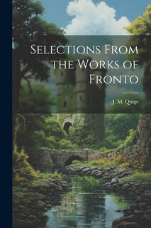 Couverture_Selections From the Works of Fronto