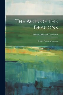 Front cover_The Acts of the Deacons