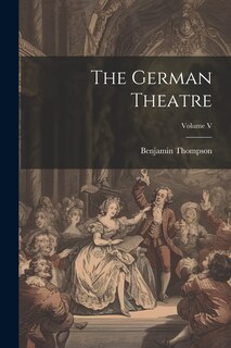 Front cover_The German Theatre; Volume V