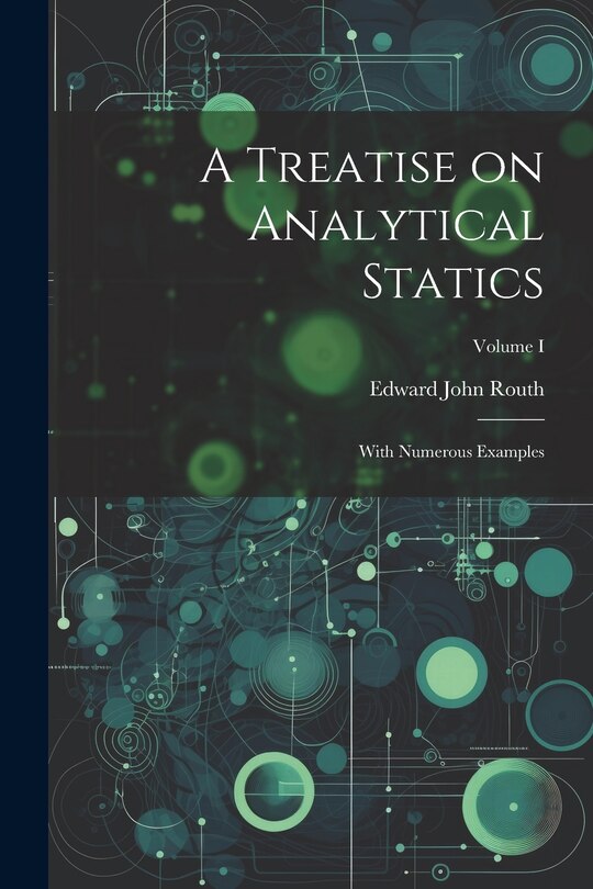 Couverture_A Treatise on Analytical Statics
