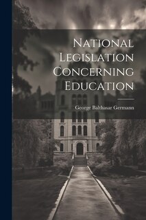 Couverture_National Legislation Concerning Education