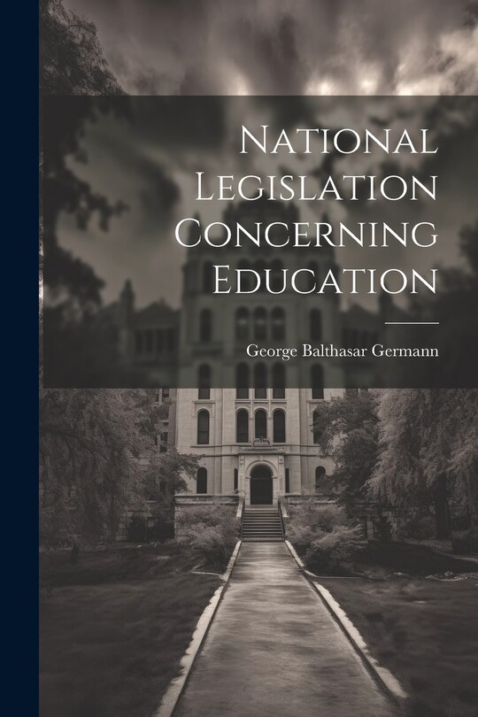 Couverture_National Legislation Concerning Education