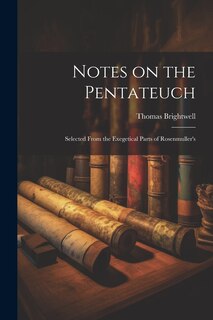 Couverture_Notes on the Pentateuch