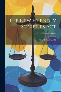 Front cover_The New Friendly Societies Act