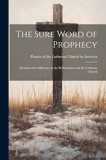 Front cover_The Sure Word of Prophecy