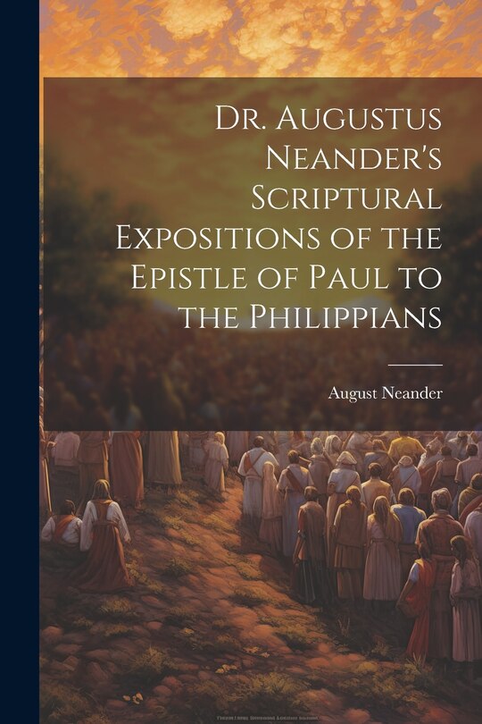 Front cover_Dr. Augustus Neander's Scriptural Expositions of the Epistle of Paul to the Philippians