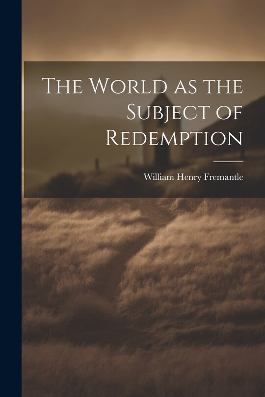 Couverture_The World as the Subject of Redemption