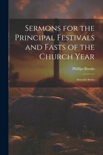 Couverture_Sermons for the Principal Festivals and Fasts of the Church Year