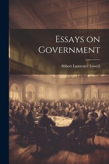 Front cover_Essays on Government