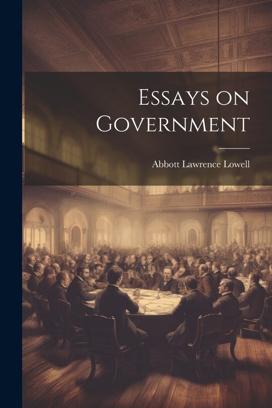Front cover_Essays on Government