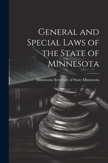 Front cover_General and Special Laws of the State of Minnesota