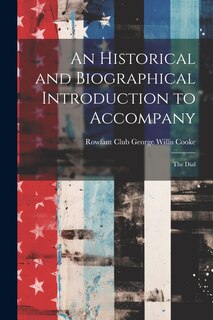 Couverture_An Historical and Biographical Introduction to Accompany