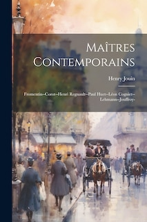 Front cover_Maîtres Contemporains