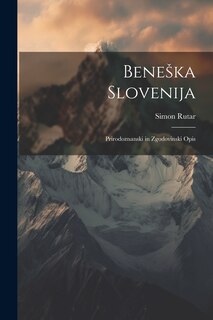 Front cover_Beneska Slovenija