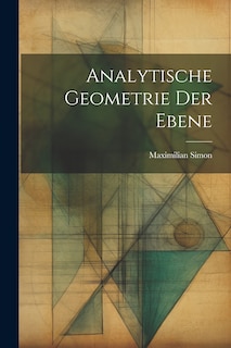 Front cover_Analytische Geometrie der Ebene
