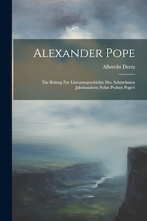 Front cover_Alexander Pope