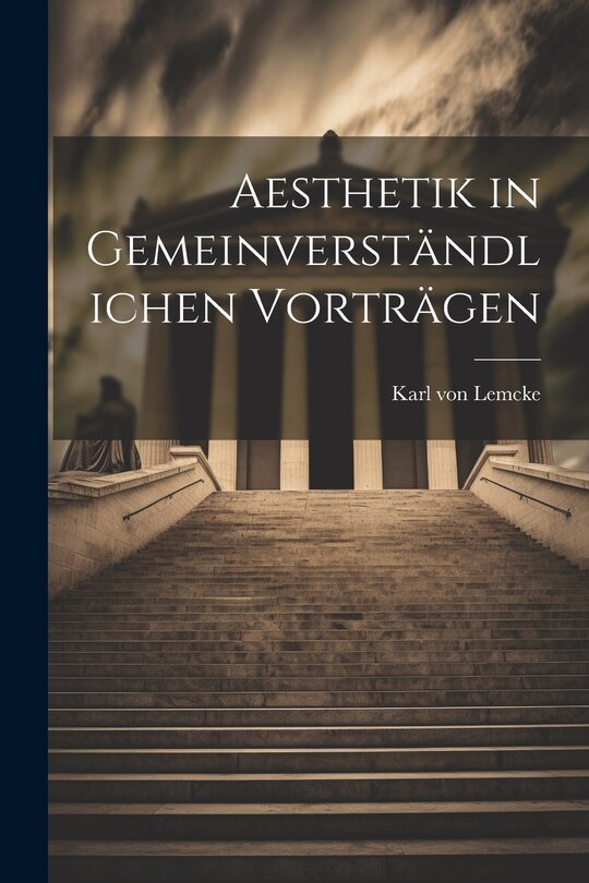 Couverture_Aesthetik in Gemeinverständlichen Vorträgen