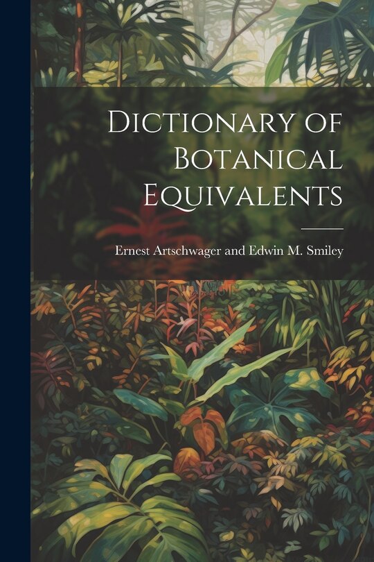 Couverture_Dictionary of Botanical Equivalents