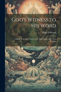 Couverture_God's Witness to His Word