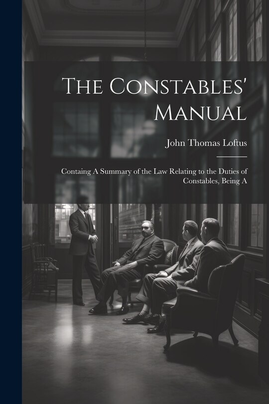 Front cover_The Constables' Manual