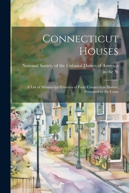 Front cover_Connecticut Houses