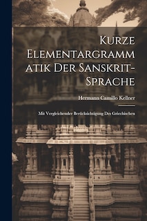 Couverture_Kurze Elementargrammatik der Sanskrit-Sprache