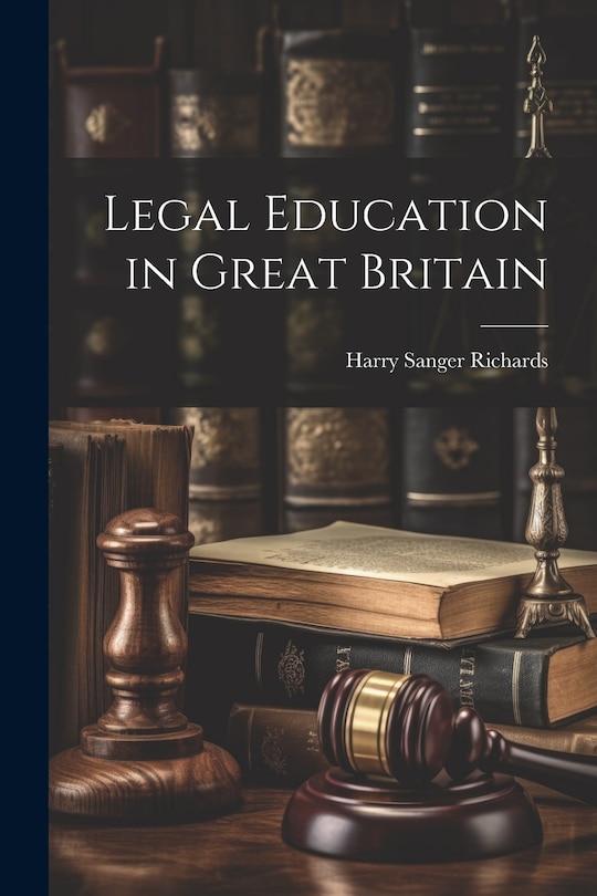 Couverture_Legal Education in Great Britain