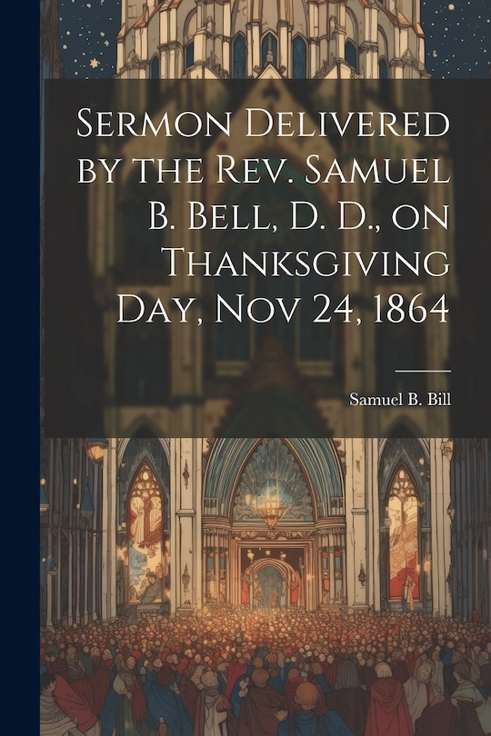 Front cover_Sermon Delivered by the Rev. Samuel B. Bell, D. D., on Thanksgiving day, Nov 24, 1864