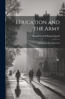 Couverture_Education and the Army