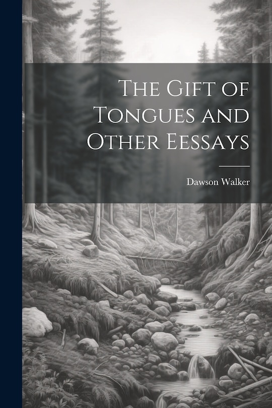 Couverture_The Gift of Tongues and Other Eessays