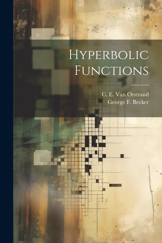 Front cover_Hyperbolic Functions