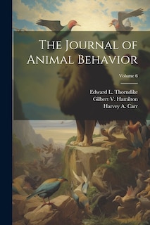 Front cover_The Journal of Animal Behavior; Volume 6