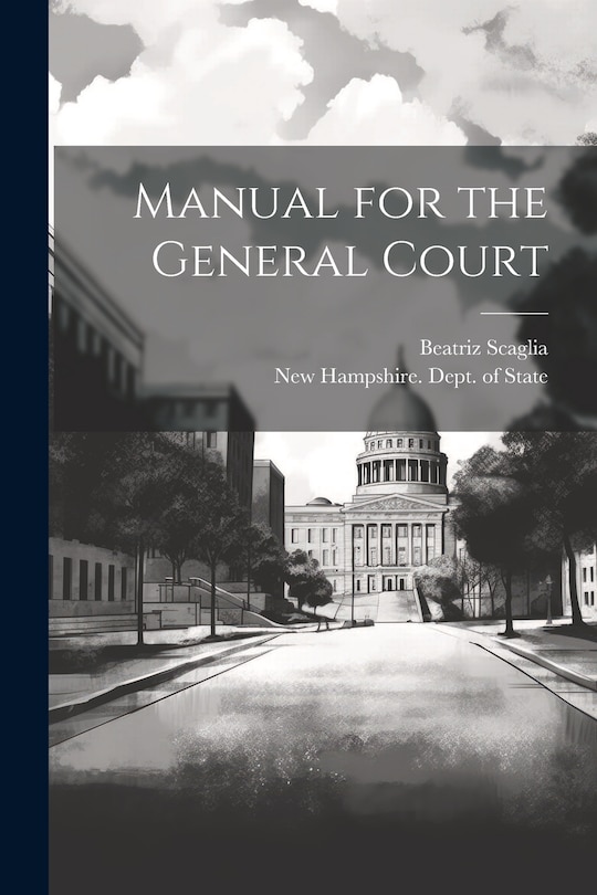 Front cover_Manual for the General Court