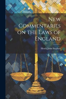 Front cover_New Commentaries on the Laws of England