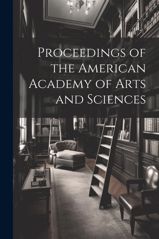 Couverture_Proceedings of the American Academy of Arts and Sciences