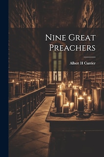 Couverture_Nine Great Preachers