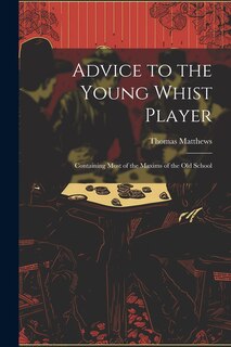 Front cover_Advice to the Young Whist Player